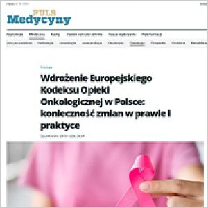 Europejski Kodeks Opieki Onkologicznej